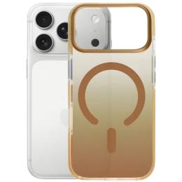 Чохол-накладка BeCover FIBRA Shock-Proof case with MagSafe для Apple iPhone 17 Pro Max Gold (715471)