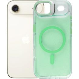 Чохол-накладка BeCover FIBRA Star Shine with MagSafe для Apple iPhone 17 Air Green (715420)