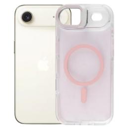 Чохол-накладка BeCover FIBRA Star Shine with MagSafe для Apple iPhone 17 Air Light Pink (715421)