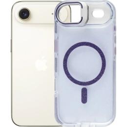 Чохол-накладка BeCover FIBRA Star Shine with MagSafe для Apple iPhone 17 Air Purple (715423)