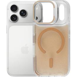 Чохол-накладка BeCover FIBRA Star Shine with MagSafe для Apple iPhone 17 Pro Desert Gold (715426)