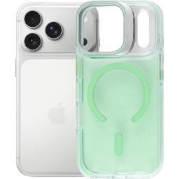 Чохол-накладка BeCover FIBRA Star Shine with MagSafe для Apple iPhone 17 Pro Green (715427)