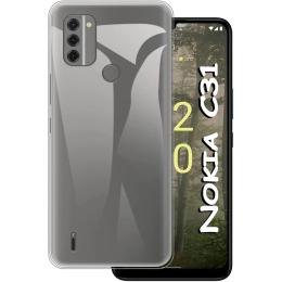 Чохол-накладка BeCover для Nokia C31 Transparent (708649)