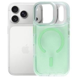 Чохол-накладка BeCover FIBRA Star Shine with MagSafe для Apple iPhone 17 Pro Max Green (715434)