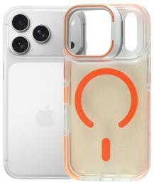 Чохол-накладка BeCover FIBRA Star Shine with MagSafe для Apple iPhone 17 Pro Max Orange (715436)