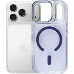 Чохол-накладка BeCover FIBRA Star Shine with MagSafe для Apple iPhone 17 Pro Max Purple (715437)