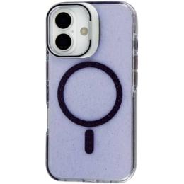 Чохол-накладка BeCover FIBRA Star Shine with MagSafe для Apple iPhone 17 Purple (715416)