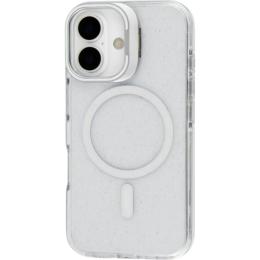 Чохол-накладка BeCover FIBRA Star Shine with MagSafe для Apple iPhone 17 White (715417)