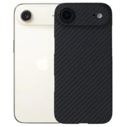 Чохол-накладка BeCover FIBRA Carbonite case with MagSafe для Apple iPhone 17 Air Black (715407)