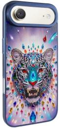 Чохол-накладка EpiK TPU + PC Crystal Hunt with MagSafe для Apple iPhone 17 Air (6.5) Blue