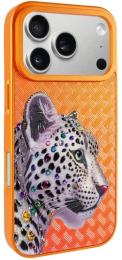Чохол-накладка EpiK TPU + PC Crystal Hunt with MagSafe для Apple iPhone 17 Pro (6.3) Orange