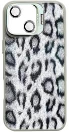 Чохол-накладка EpiK TPU + PC Wild Leopard with MagSafe and Lens для Apple iPhone 13/14 (6.1) Gray