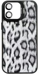 Чохол-накладка EpiK TPU + PC Wild Leopard with MagSafe and Lens для Apple iPhone 17 (6.3) Black