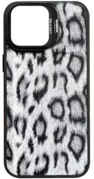 Чохол-накладка EpiK TPU + PC Wild Leopard with MagSafe and Lens для Apple iPhone 13/14 (6.1) Black