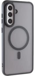 Чохол-накладка EpiK TPU Bloom with MagSafe для Samsung Galaxy S25 FE Black