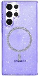 Чохол-накладка EpiK TPU Eclipse Sparkle (MagFit) для Samsung Galaxy S26 Ultra Purple