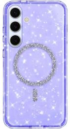 Чохол-накладка EpiK TPU Eclipse Sparkle (MagFit) для Samsung Galaxy S26 Purple