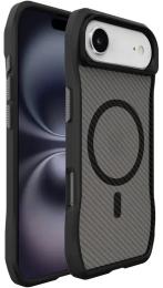 Чохол-накладка EpiK TPU Space Octagon with MagSafe для Apple iPhone 17 Air (6.5) Carbon Black