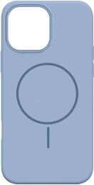 Чохол-накладка MakeFuture Silicone Solo для Apple iPhone 16 Pro Max Sky Blue