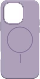 Чохол-накладка MakeFuture Silicone Solo для Apple iPhone 16 Pro Lilac