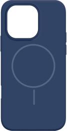 Чохол-накладка MakeFuture Silicone Solo для Apple iPhone 16 Pro Navy Blue