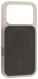 Чохол-накладка Infinity CLEAR COLOR CASE MAGSAFE (PС + TPU) для iPhone 17 Pro Black (PС+TPU)