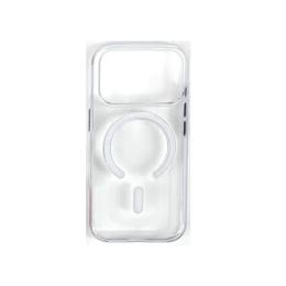 Чохол-накладка Infinity CLEAR COLOR CASE MAGSAFE (PС + TPU) для iPhone 17 Pro Max White (PС+TPU)