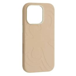 Чохол-накладка Infinity Flower Liquid Silicone Case MagSafe iPhone 15 Pro Max Antique White (2000001650370)