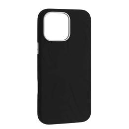 Чохол-накладка Infinity Flower Liquid Silicone Case MagSafe iPhone 16 Black (2000001650509)