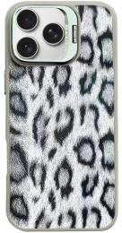 Чохол-накладка EpiK TPU + PC Wild Leopard with MagSafe для Apple iPhone 16 Pro Max (6.9) Gray
