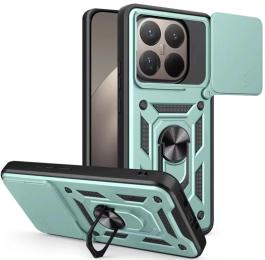 Чохол-накладка Xiaomi 15T Ummi Camshield Serge Ring Green
