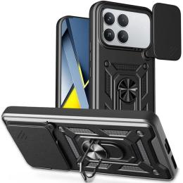 Чохол-накладка Ummi Camshield Serge Ring для Xiaomi Poco F8 Pro Black