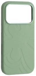 Чохол-накладка Infinity Flower Liquid Silicone Case MagSafe iPhone 17 Pro Qingshan Jade (2000001650806)