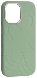 Чохол-накладка Infinity Flower Liquid Silicone Case MagSafe iPhone 17 Qingshan Jade (2000001650714)