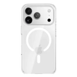 Чохол-накладка Infinity ROCK Crystal Armor Anti-Yellowing Magnetic Protection Case for iPhone 17 Pro Transparent (2000001666555)