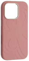 Чохол-накладка Infinity Flower Liquid Silicone Case MagSafe iPhone 16 Pro Max Cherry Blossom Pink (2000001650615)