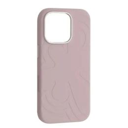 Чохол-накладка Apple iPhone 16 Pro Infinity Flower Liquid Silicone Case Magsafe Morandi Purple (2000001650547)