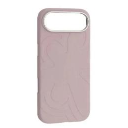 Чохол-накладка Infinity Flower Liquid Silicone Case MagSafe iPhone 17 Air Morandi Purple (2000001650882)