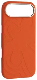 Чохол-накладка Infinity Flower Liquid Silicone Case MagSafe iPhone 17 Air Orange (2000001651032)
