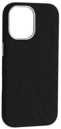 Чохол-накладка Infinity Flower Liquid Silicone Case MagSafe iPhone 17 Black (2000001650745)