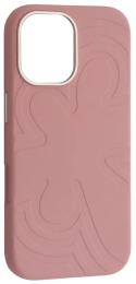 Чохол-накладка Infinity Flower Liquid Silicone Case MagSafe iPhone 17 Cherry Blossom Pink (2000001650691)