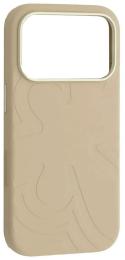 Чохол-накладка Infinity Flower Liquid Silicone Case MagSafe iPhone 17 Pro Antique White (2000001650776)
