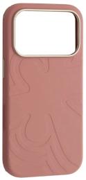 Чохол-накладка Infinity Flower Liquid Silicone Case MagSafe iPhone 17 Pro Max Cherry Blossom Pink (2000001650943)
