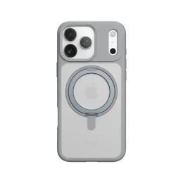 Чохол-накладка Infinity ROCK Rotating Series Guard Touch Magnetic with Stand for iPhone 17 Pro Gray (2000001648100)