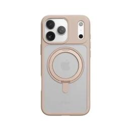 Чохол-накладка Infinity ROCK Rotating Series Guard Touch Magnetic with Stand for iPhone 17 Pro Max Gold (2000001640289)