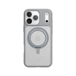 Чохол-накладка Infinity ROCK Rotating Series Guard Touch Magnetic with Stand for iPhone 17 Pro Max Gray (2000001648117)