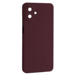 Чохол-накладка Infinity Silicone Case luxury Samsung A07 4G Marsala (2000001651223)