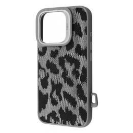 Чохол-накладка Kajsa Glamorus Collection with Magnetic Ring для iPhone 16 Pro Max Silver