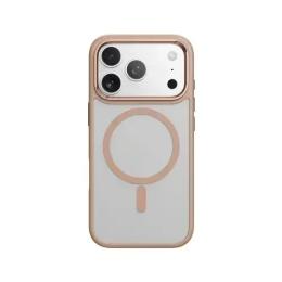 Чохол-накладка Infinity ROCK Guard Touch Magnetic Protection Case (Metal Lens Frame) for iPhone 17 Pro Gold (2000001632086)