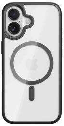Чохол-накладка Infinity ROCK Guard Transparent Magnetic (Anti-drop Lens Protection) for iPhone 17 Black (2000001640838)